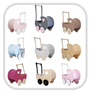 wiele wózków dla lalek