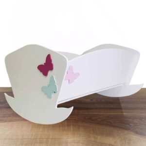 Drewniana Kołyska dla Lalek