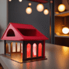 Magiczny Domek Dla Lalek z Funkcja Lampki LED edited 1 1